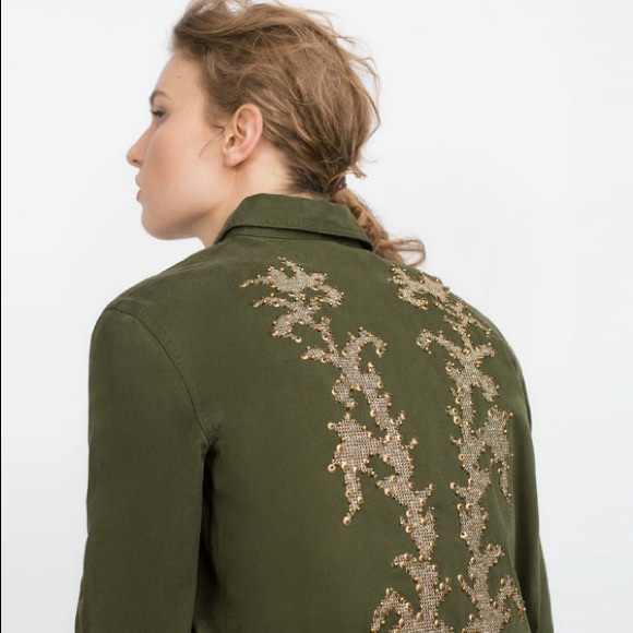 EUC Zara Embellished jacket - Picture 2 of 7